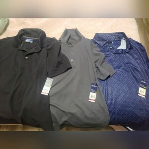 3x Small Ben Hogan Men's & Big Men's Performance Solid Short Sleeve Shirts